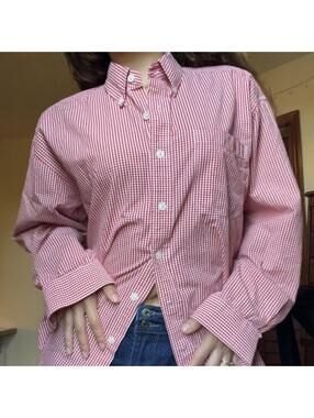 American Classics Women's Pink and Red Shirt
